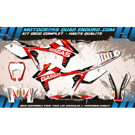 KIT DÉCO Perso EC 12-14 Factory Replica GASGAS MA10H