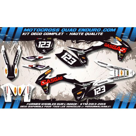 KIT DÉCO Perso EC 07-09 Factory Black Edition MA10HB