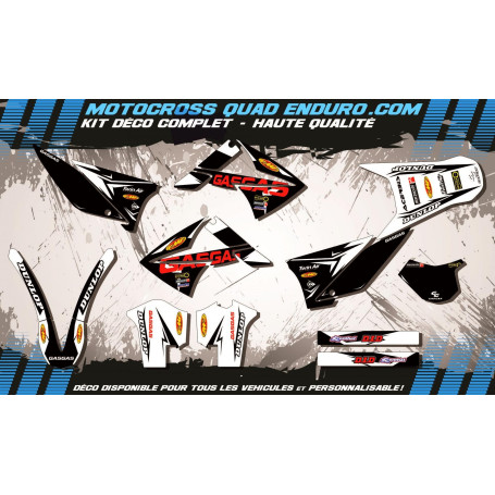 KIT DÉCO Perso EC 2010 Factory Black Edition MA10HB