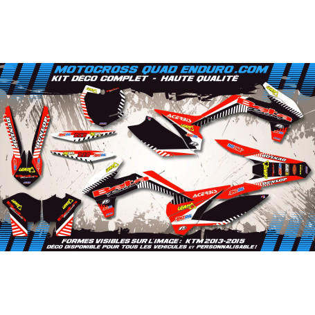 KIT DÉCO Perso RR 10-12 Beta Racing MA12F (sauf 50cc)