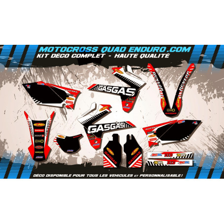 KIT DÉCO Perso EC 07-09 GASGAS Racing MA12G