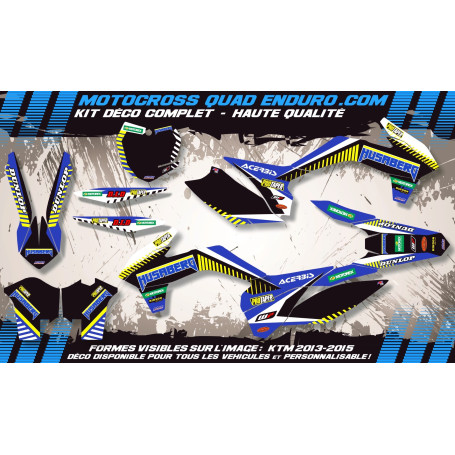 KIT DÉCO Perso TE 11-12 (2t) HUSABERG MA12H