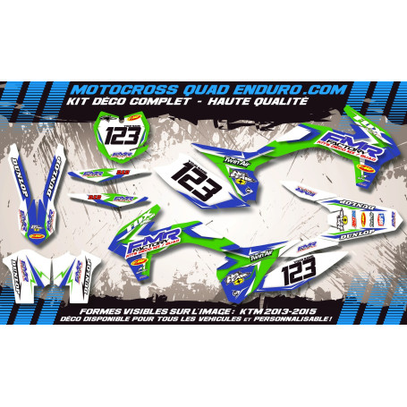 KIT DÉCO Perso 450 KXF 06-08 Fmr Factory MA13B