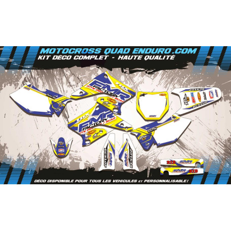 KIT DÉCO Perso 250 RMZ 04-06 Fmr Factory MA13D