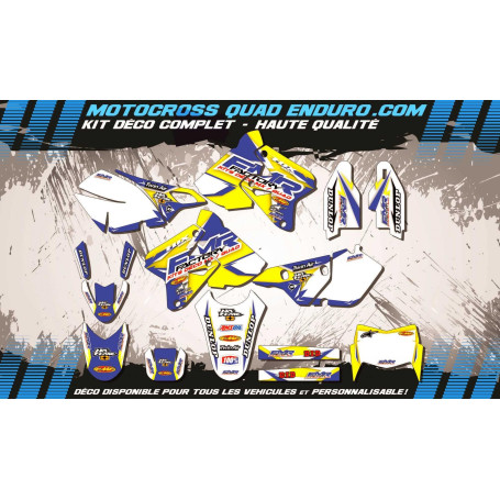 KIT DÉCO Perso DRZ 400 toutes années Fmr Factory MA13D