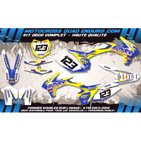 KIT DÉCO Perso TC 449 11-13 Fmr Factory MA13D