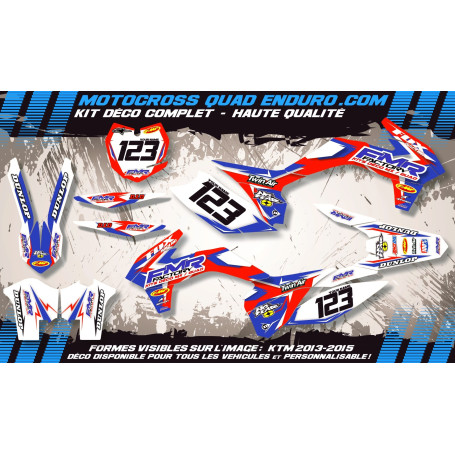 KIT DÉCO Perso 250 CRFx 05-15 Fmr Factory MA13A