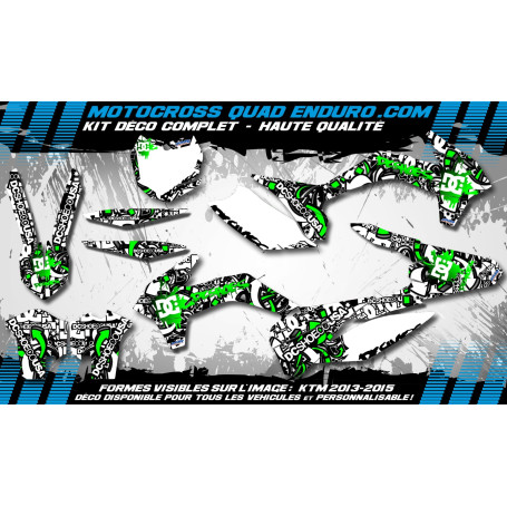 KIT DÉCO Perso 450 KXF 13-15 DC B&W MA15B