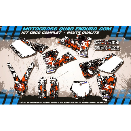 KIT DÉCO Perso SX-SXF 01-02 DC B&W MA15C