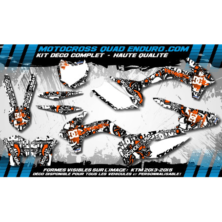 KIT DÉCO Perso EXC 450-525 03 DC B&W MA15C