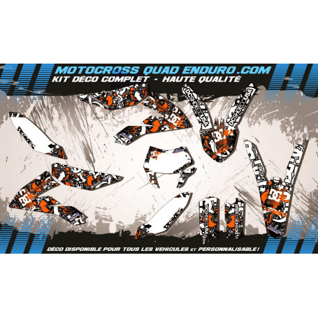 KIT DÉCO Perso Freeride DC B&W MA15C