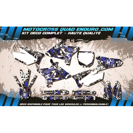 KIT DÉCO Perso 125-250 YZ 02-14 DC B&W MA15E