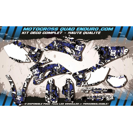 KIT DÉCO Perso 450 WRF 07-11 DC B&W MA15E