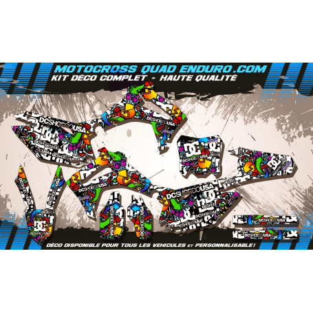KIT DÉCO Perso 450 CRF 13-18 DC Shoes MA14A
