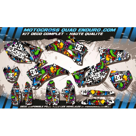 KIT DÉCO Perso 250 / 450 YZF 06-09 DC Shoes MA14A