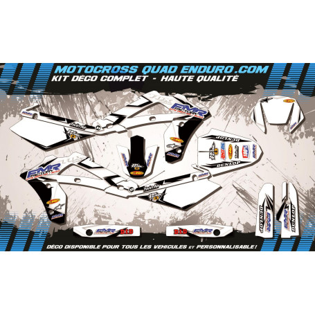KIT DÉCO Perso WR 125 à 300 05-07 Fmr factory WT Edition MA13WT