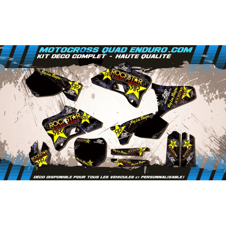 KIT DÉCO Perso 125-250 YZ 96-01 ROCKSTAR Energy MA16E