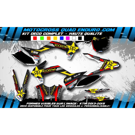 Kit déco ROCKSTAR Édition Limitée PERSO