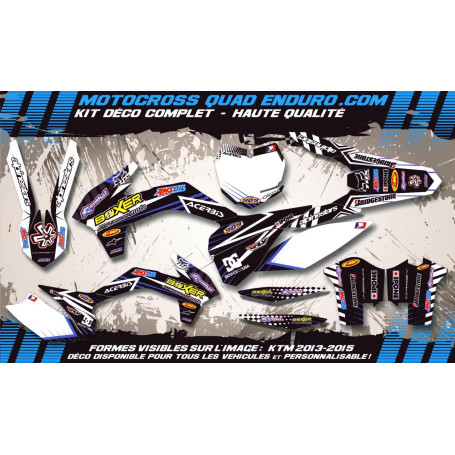 KIT DÉCO Perso 250 RMZ 2018 BOXER MA1H