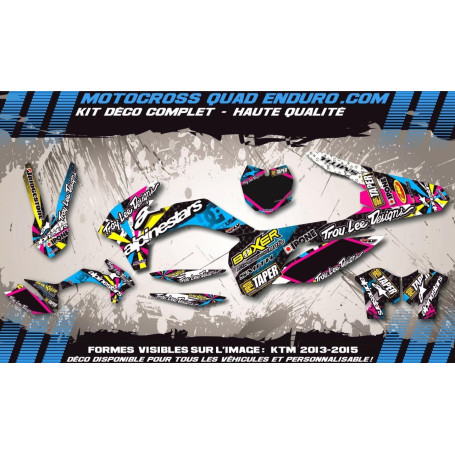 KIT DÉCO Perso 450 RMZ 2018 ALPINESTARS MA4A
