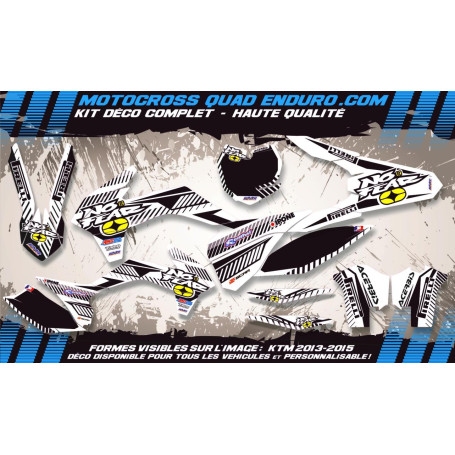 KIT DÉCO Perso 450 RMZ 2018 NO FEAR MA5F