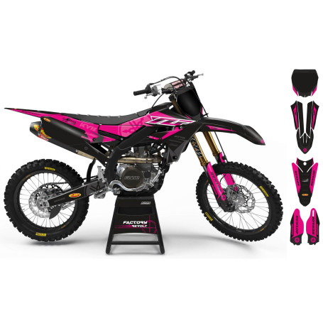 Kit déco Perso YAMAHA Factory Revolt A26E7 black/pink
