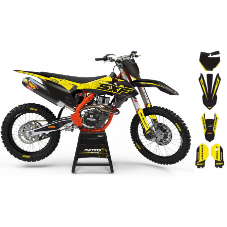 Kit déco Perso KTM Factory Revolt A26C6 black/yellow