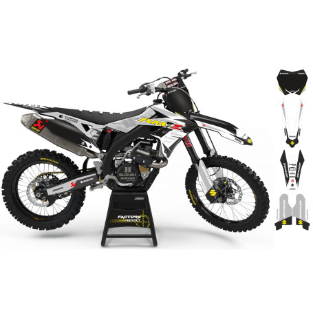 Kit déco Perso SUZUKI Factory Revolt A26D1 white/grey
