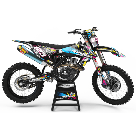 Kit deco Perso ALPINESTARS A4A tricolors