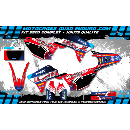 Kit déco LUCAS OIL PERSO
