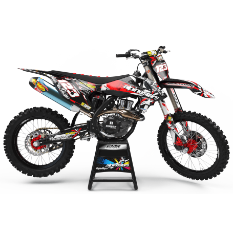 Kit deco Perso ALPINESTARS A4C rouge