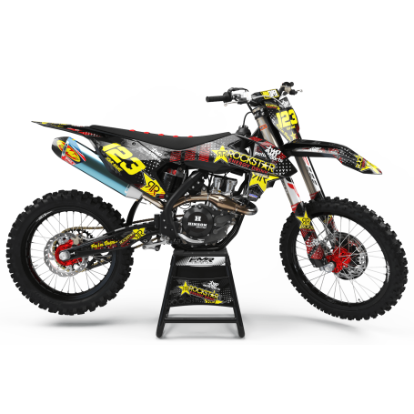 Kit deco Perso ROCKSTAR Energy MA16A rouge