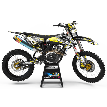 Kit deco Perso ALPINESTARS A4E jaune