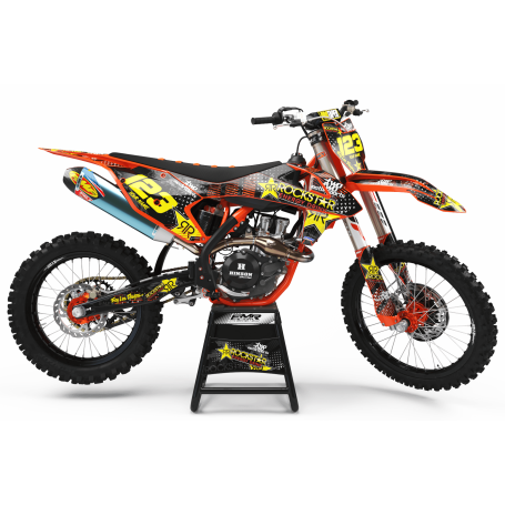 Kit deco Perso ROCKSTAR Energy MA16C orange