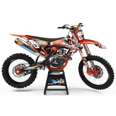 Kit deco Perso ALPINESTARS A4F orange