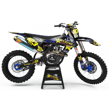 Kit deco Perso ROCKSTAR Energy MA16E bleu
