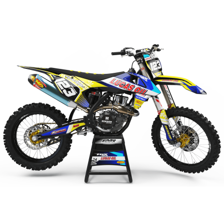 Kit deco Perso LUCAS OIL MA23D jaune
