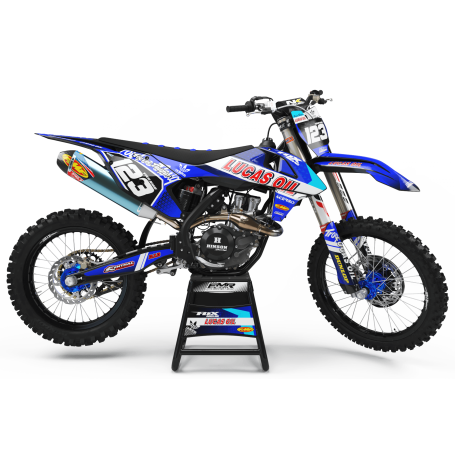 Kit deco Perso LUCAS OIL MA23E bleu