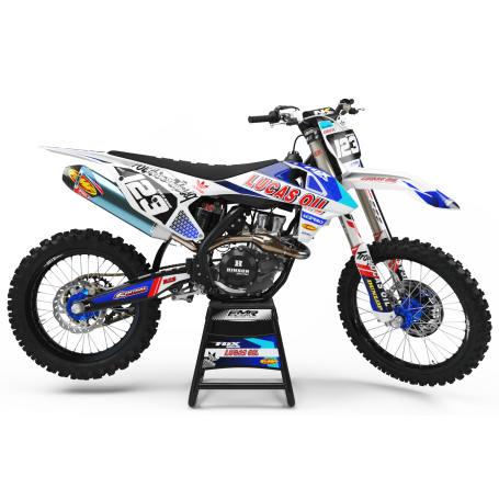Kit deco Perso LUCAS OIL MA23G blanc