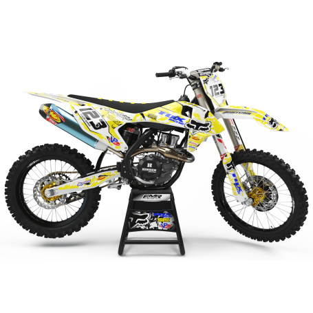 Kit deco Perso FOX MA9D jaune