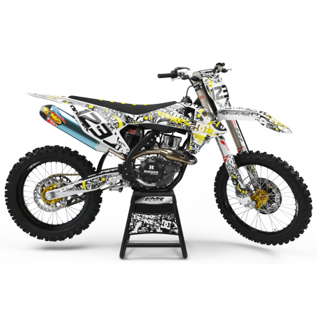 Kit deco Perso DC B&W MA15D jaune