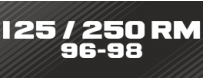 KIT DÉCO Perso  125 / 250 RM 96-98