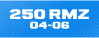 KIT DÉCO Perso  250 RMZ 04-06