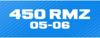KIT DÉCO Perso  450 RMZ 05-06