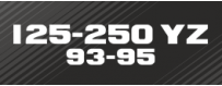 KIT DÉCO Perso 125-250 YZ 93-95