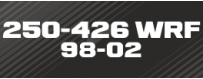 KIT DÉCO Perso 250-400-426 WRF 98-02