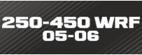 KIT DÉCO Perso 250-450 WRF 05-06