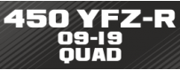 KIT DÉCO Perso 450 YFZ-R 09-15 QUAD