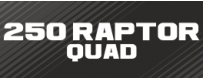 KIT DÉCO Perso 250 RAPTOR Quad
