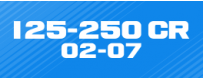 KIT DÉCO Perso 125-250 CR 02-07